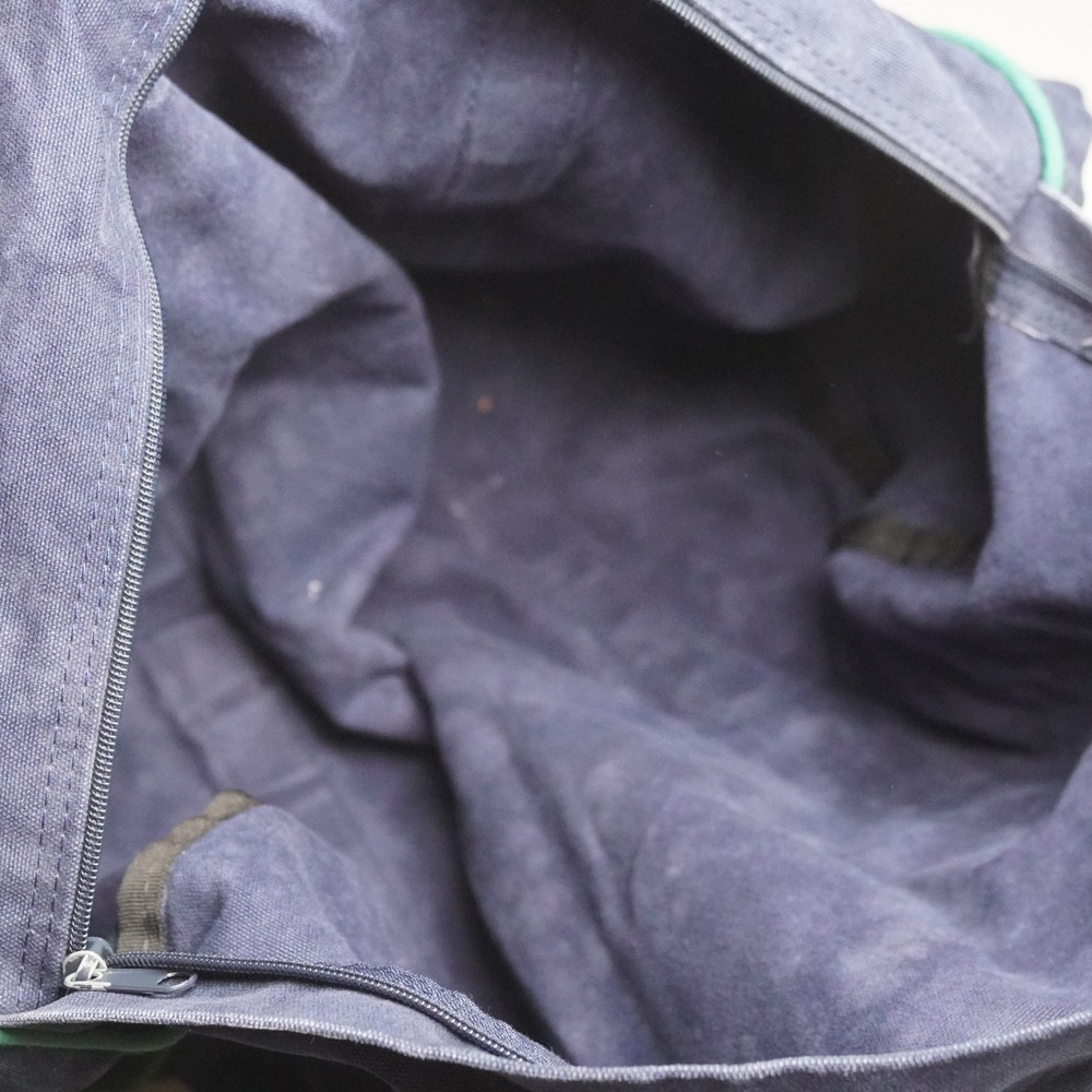 Goldman Sachs Scarborough & Tweed Canvas Duffle Bag Blue Green Corporate Swag - Picture 7 of 11